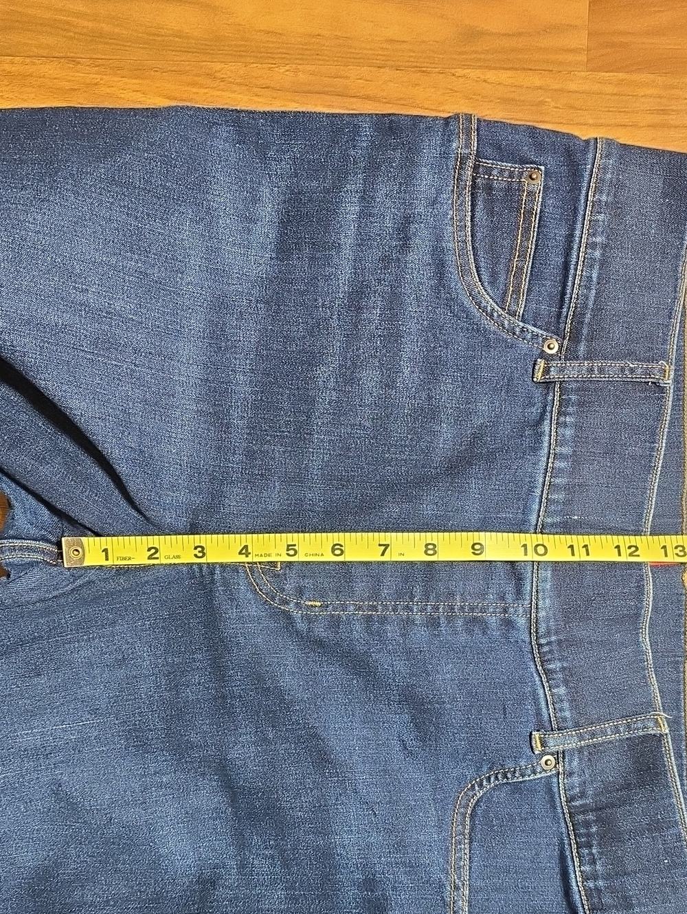 Spanx Pull-on Flare Jeans 20327R - 1X 34" Inseam - Picture 9 of 12